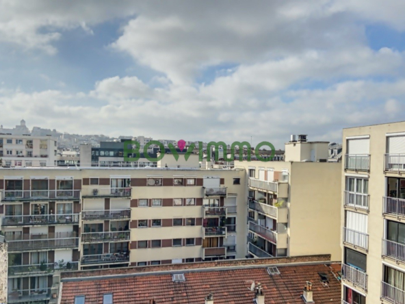 2 pièces avec balcon à louer meublé - Bd Ornano - Paris 18