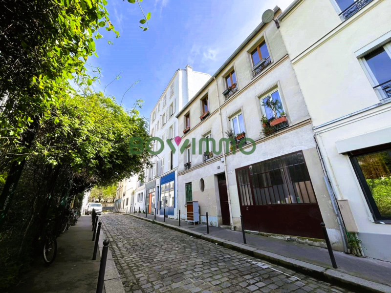 Studio à louer en meublé - Passage de la Folie-Regnault - Paris 11