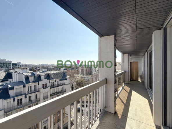 Charles Michels - Paris 15 - 2 pièces - balcon - vue panoramique