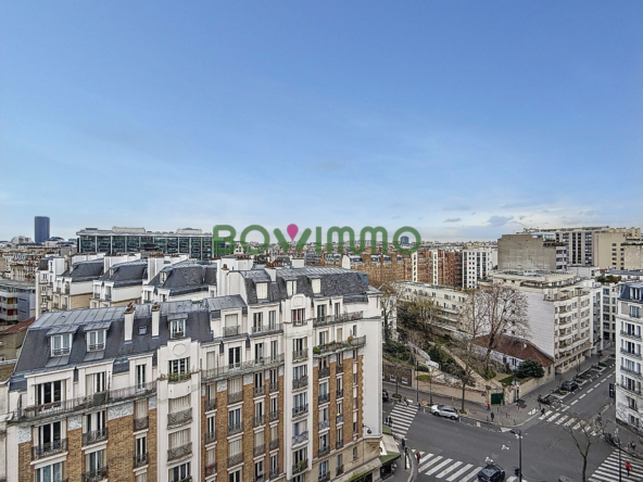 Charles Michels - Paris 15 - 2 pièces - balcon - vue panoramique