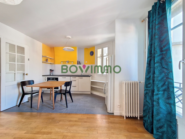 2 pièces à louer meublé - Bd de Charonne - Paris 20