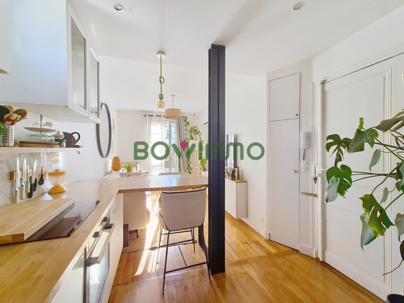 2 pièces à louer en meublé bail code Civll - Batignolles - Paris 17
