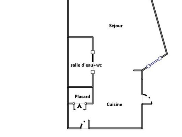 Rue Eugène Carrière - Studio - Paris 18 - calme