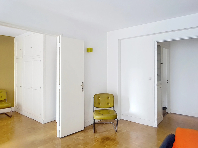 2 pièces avec cave à louer meublé- Rue des Rondeaux - Paris 20