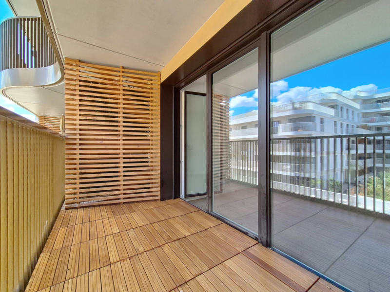 3 pièces avec balcons
