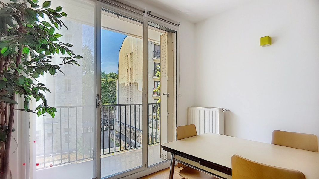 2 pièces avec cave à louer meublé- Rue des Rondeaux - Paris 20