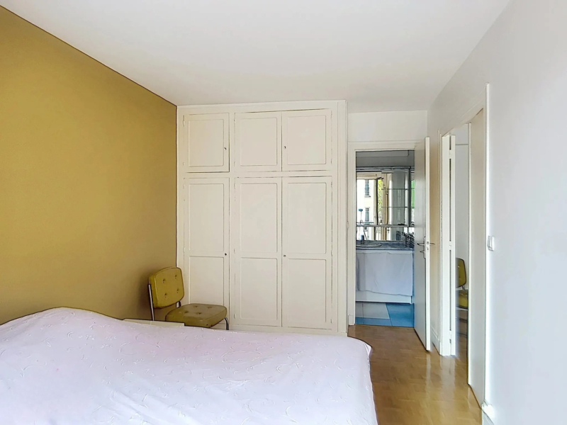 2 pièces avec cave à louer meublé- Rue des Rondeaux - Paris 20