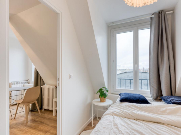 2 pièces en meublé bail code civil - Rue de Bagnolet - Paris 20