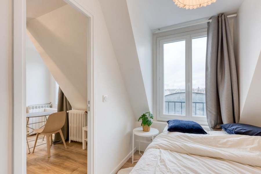 2 pièces en meublé bail code civil - Rue de Bagnolet - Paris 20