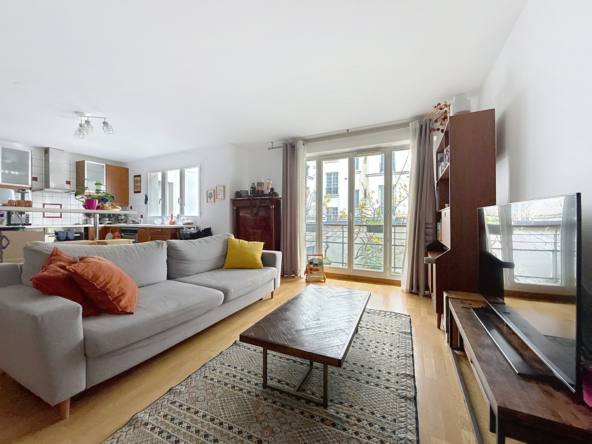 Rue Orfila - 3 pièces balcon