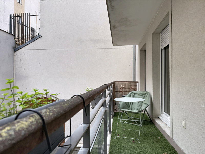 Rue Orfila - 3 pièces balcon