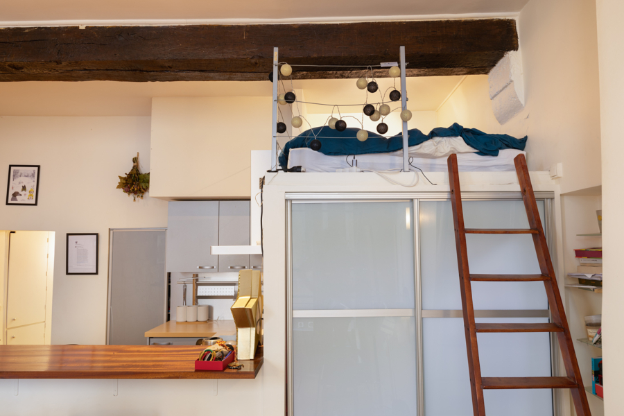 Appartement d'une pièce à louer meublé - Rue St Sauveur - Paris 02