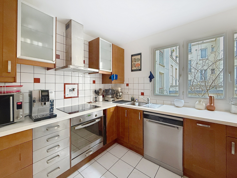 Rue Orfila - 3 pièces balcon