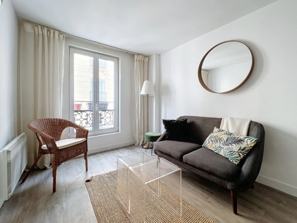 2 pièces à louer en meublé - Rue de la Messagerie - Paris 20