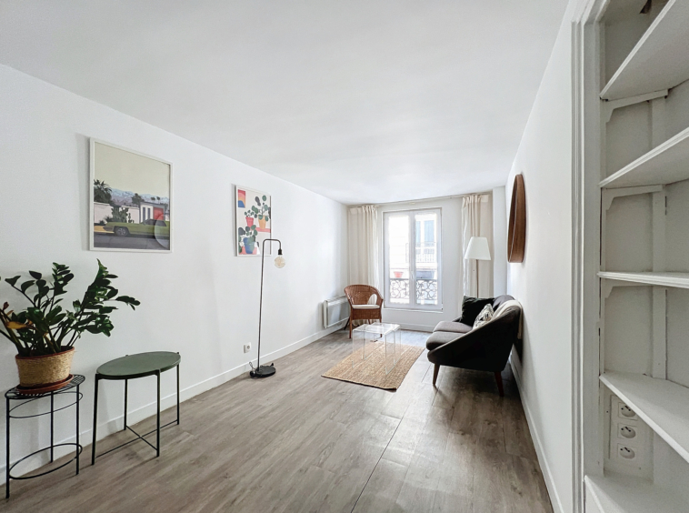 2 pièces à louer en meublé - Rue de la Messagerie - Paris 20