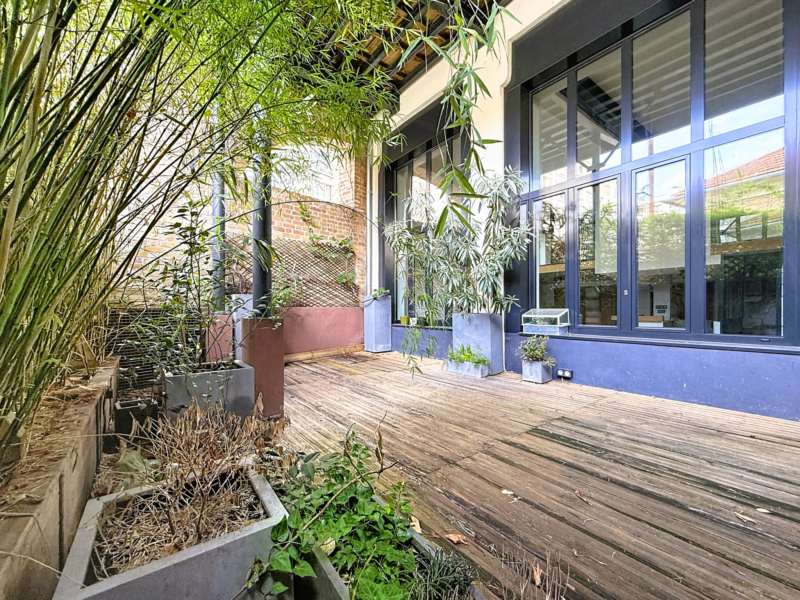 Loft - Métro Eglise de Pantin - Terrasse
