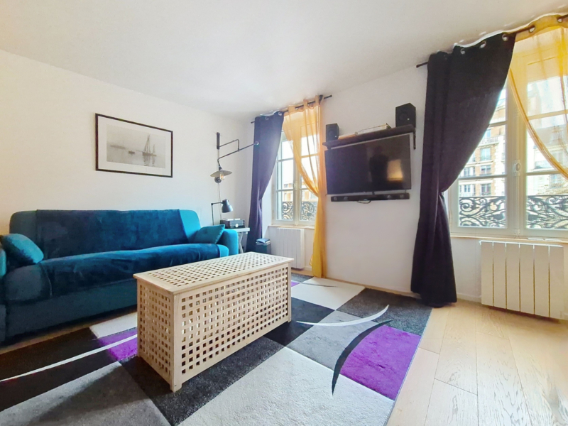 Appartement d'une pièce à louer meublé - bail code civil - Paris 12