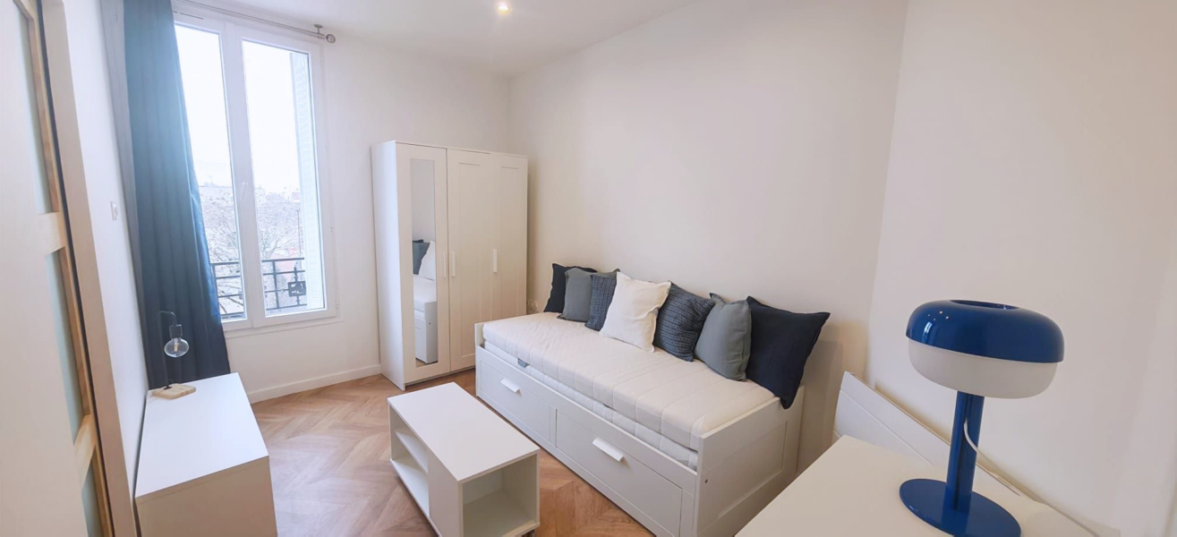 Studio meublé à louer  rue Paul Bert - Bagnolet 93170