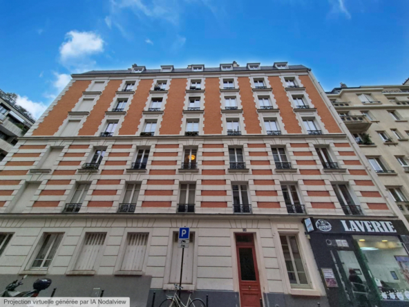 Appartement d'une pièce à louer - Rue Petrarque - Paris 16