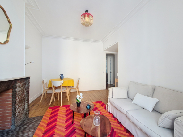 A louer en meublé 2 pièces  - Rue Hallé - Paris 14