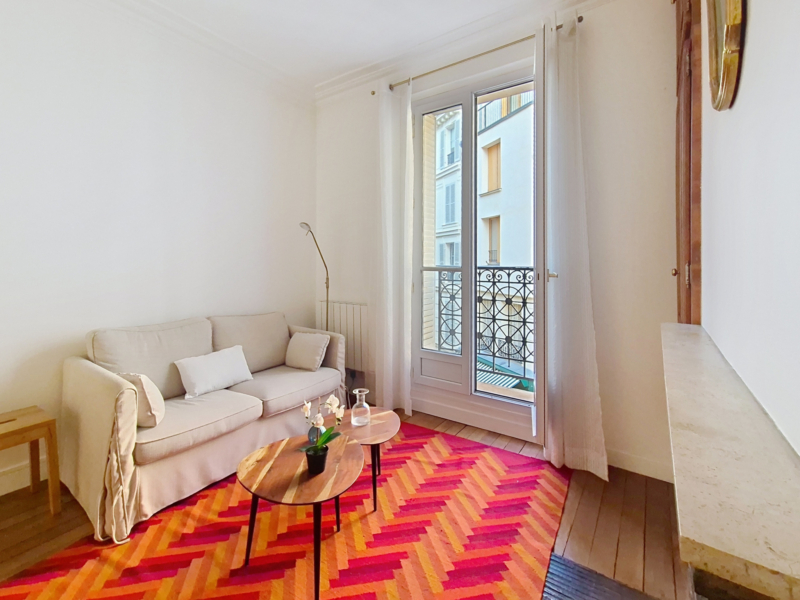 A louer en meublé 2 pièces  - Rue Hallé - Paris 14