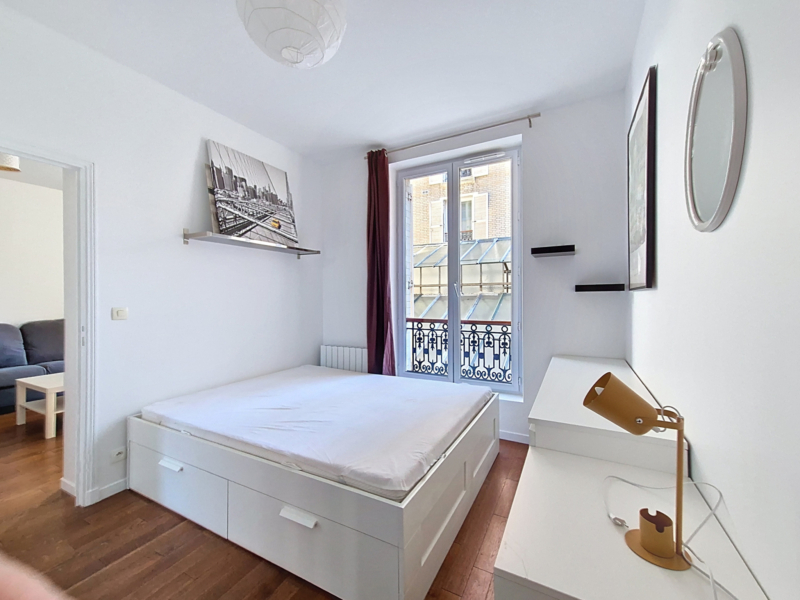 2 pièces à louer en meublé - Rue Vitruve - Paris 20
