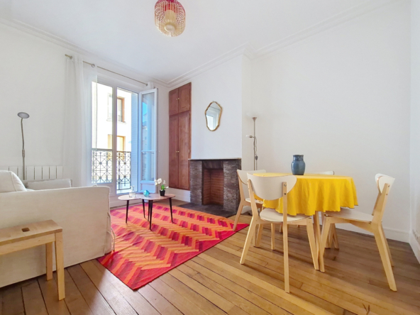 A louer en meublé 2 pièces  - Rue Hallé - Paris 14