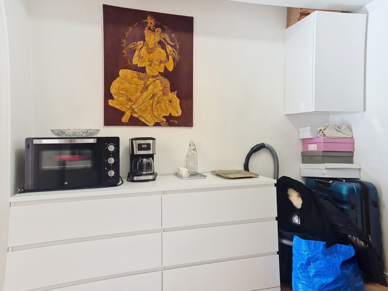 Studio avec balcon à louer meublé - Rue d'Avron - Paris 20