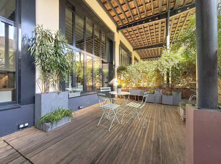 Loft - Métro Eglise de Pantin - Terrasse