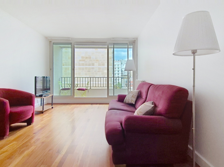 3 pièces à louer meublé - rue St Fargeau - Paris 20