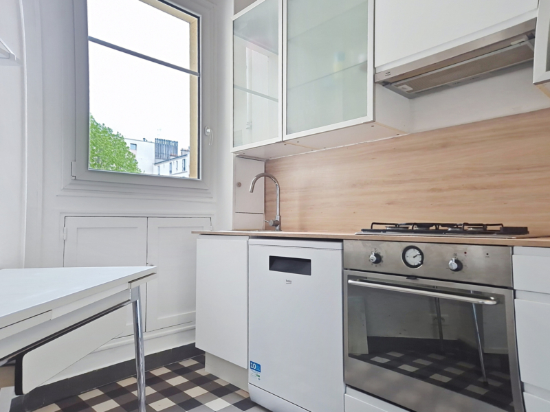 2 pièces à louer meublé - Rue Jean Leclaire - Paris 17