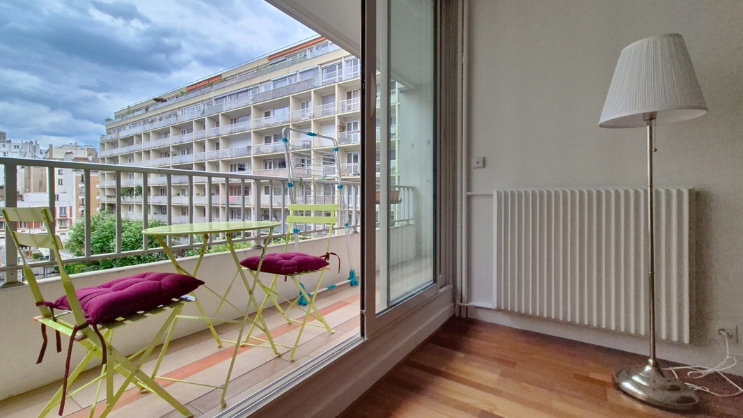 3 pièces à louer meublé - rue St Fargeau - Paris 20