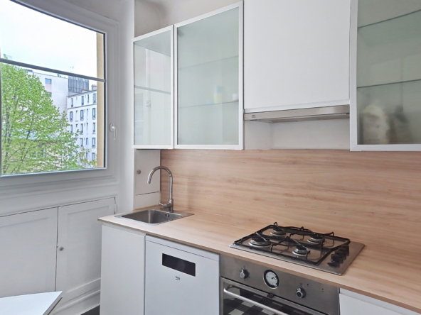 2 pièces à louer meublé - Rue Jean Leclaire - Paris 17