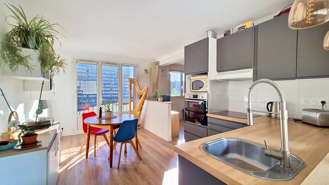 2 pièces à vendre - Rue Georges Boisseau  - Clichy 92