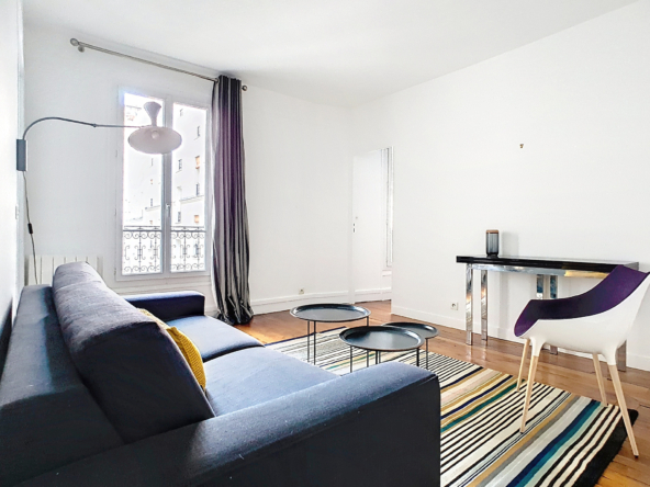 2 pièces à louer meublé - Rue Lamarck - Paris 18