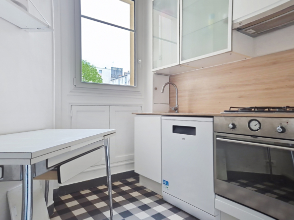 Appartement 2 pièces à louer meublé - rue Jean Leclaire Paris 17