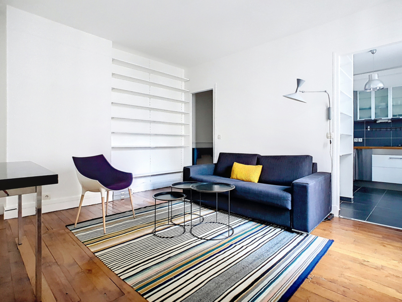 2 pièces à louer meublé - Rue Lamarck - Paris 18
