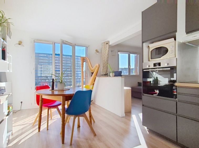 Beau 2 pièces lumineux à vendre - Rue Georges Boisseau - Clichy
