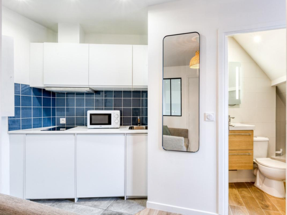 2 pièces en meublé - rue Bagnolet - Paris 20