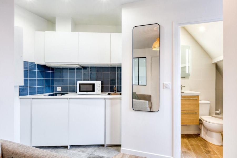 2 pièces en meublé - rue Bagnolet - Paris 20