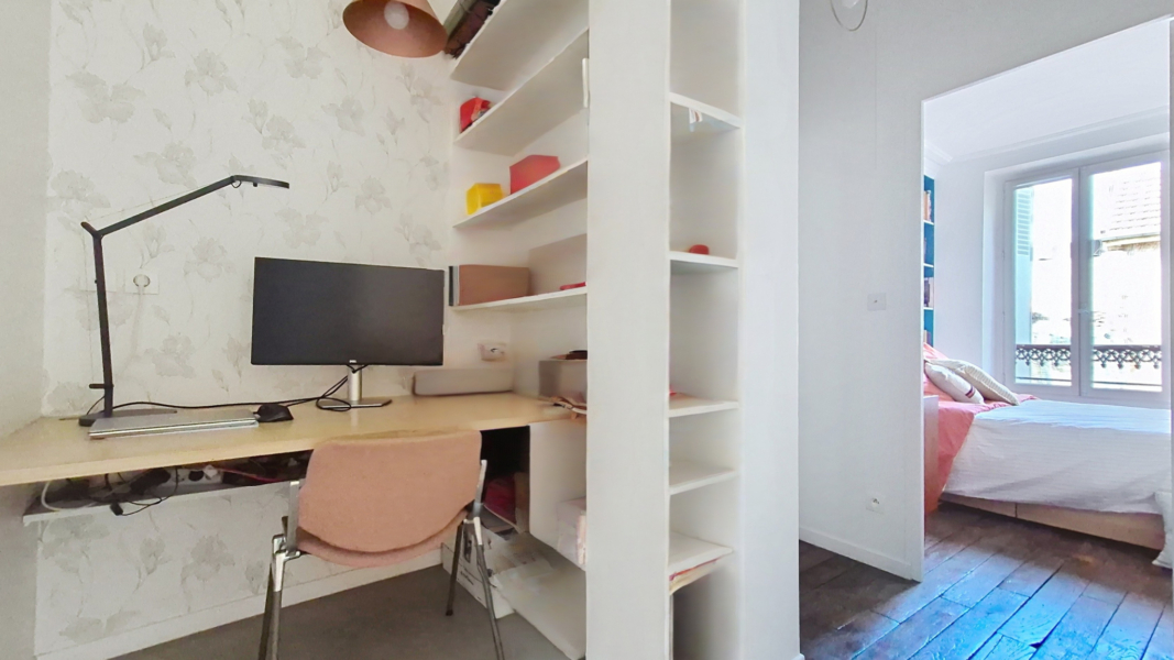 3 pièces à louer meublé - Rue d'Avron - Paris 20