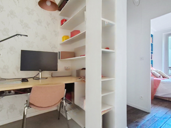 3 pièces à louer meublé - Rue d'Avron - Paris 20