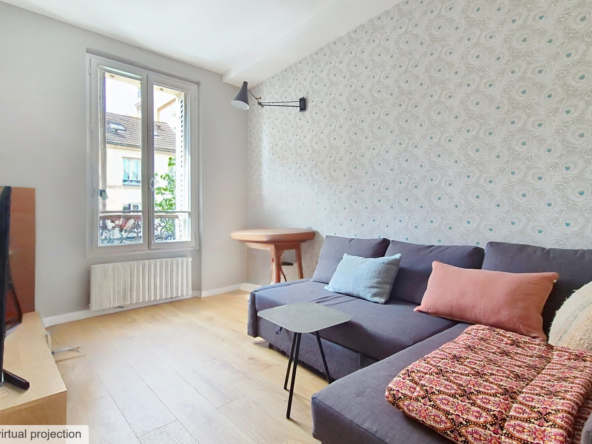 3 pièces à louer meublé - Rue d'Avron - Paris 20