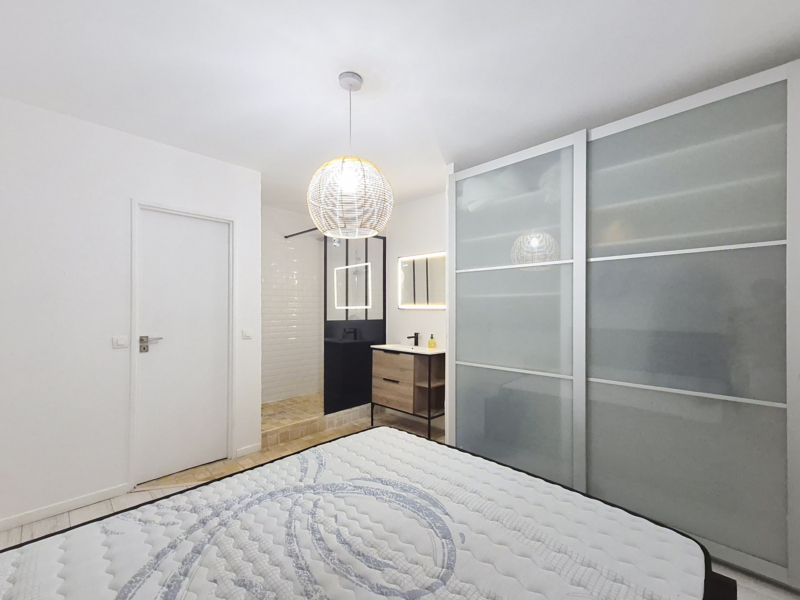Studio à louer meublé - Rue de la Réunion - Paris 20