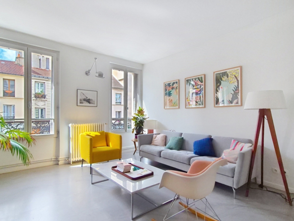 3 pièces à louer meublé - Rue d'Avron - Paris 20