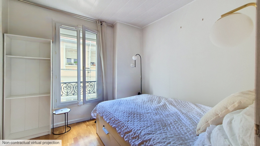 Studio à louer meublé - Passage du Bureau - Paris 11